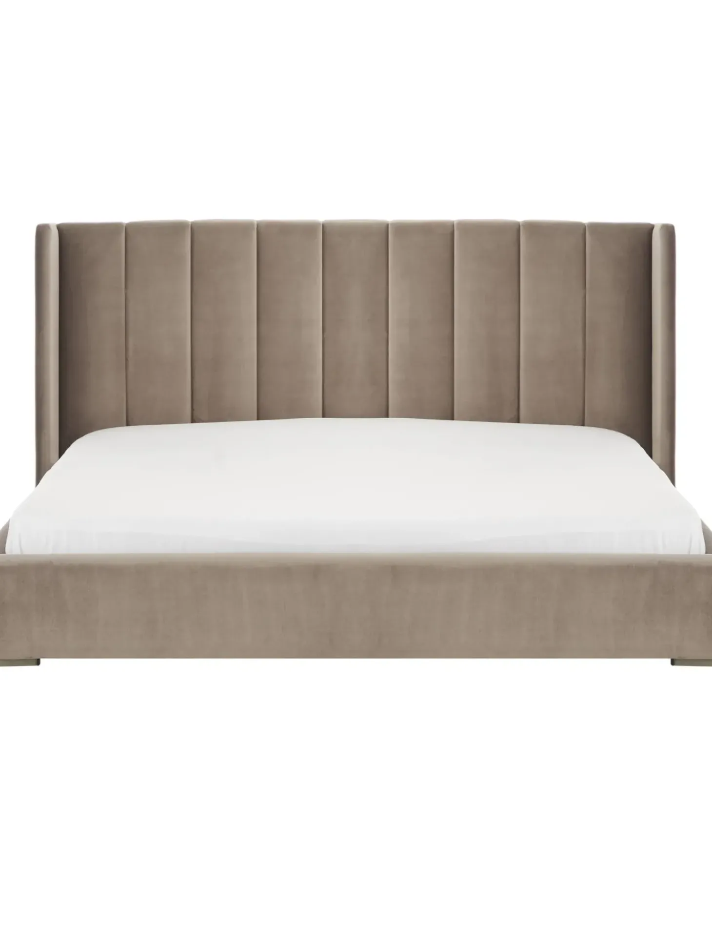 Cama Tapizada En Terciopelo Dusk