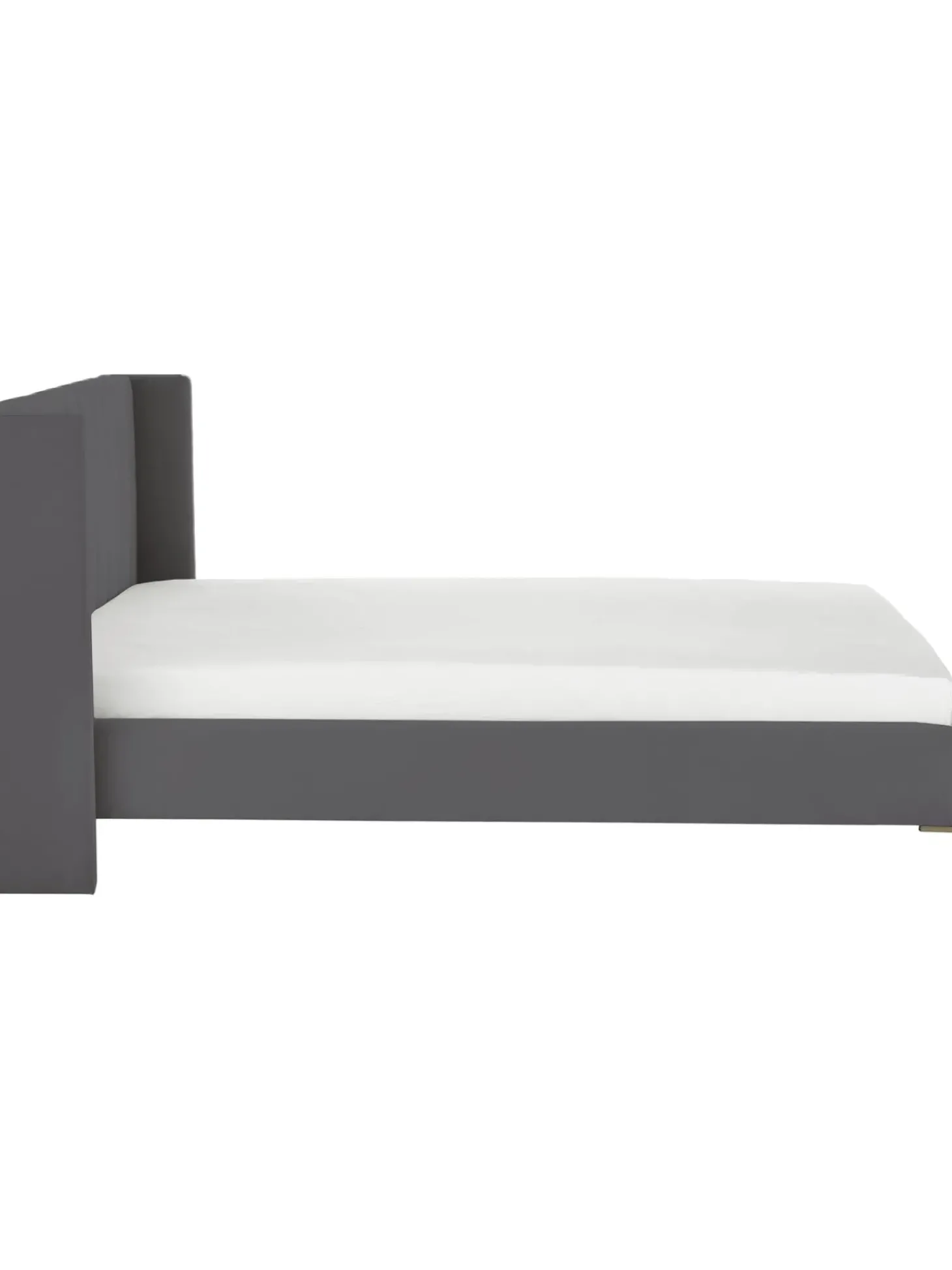 Cama Tapizada En Terciopelo Dusk