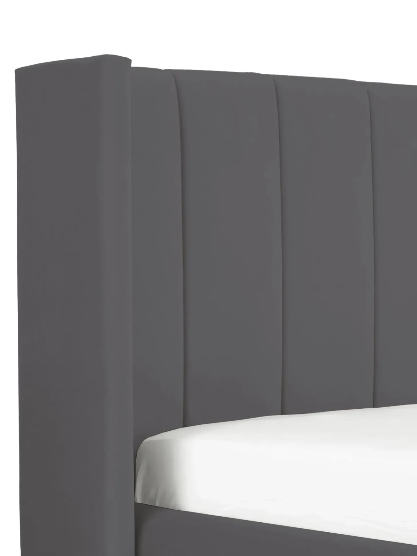 Cama Tapizada En Terciopelo Dusk