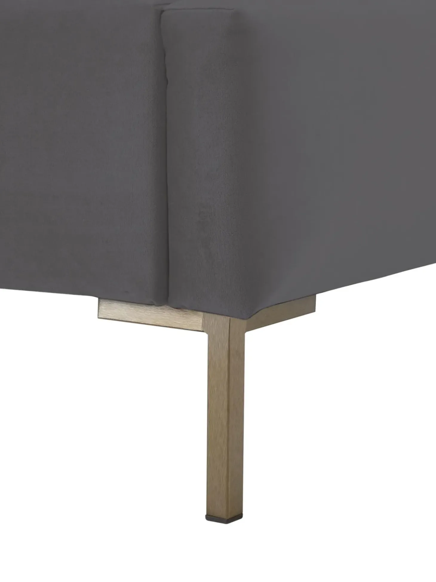 Cama Tapizada En Terciopelo Dusk