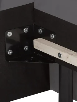 Cama Tapizada En Terciopelo Dusk