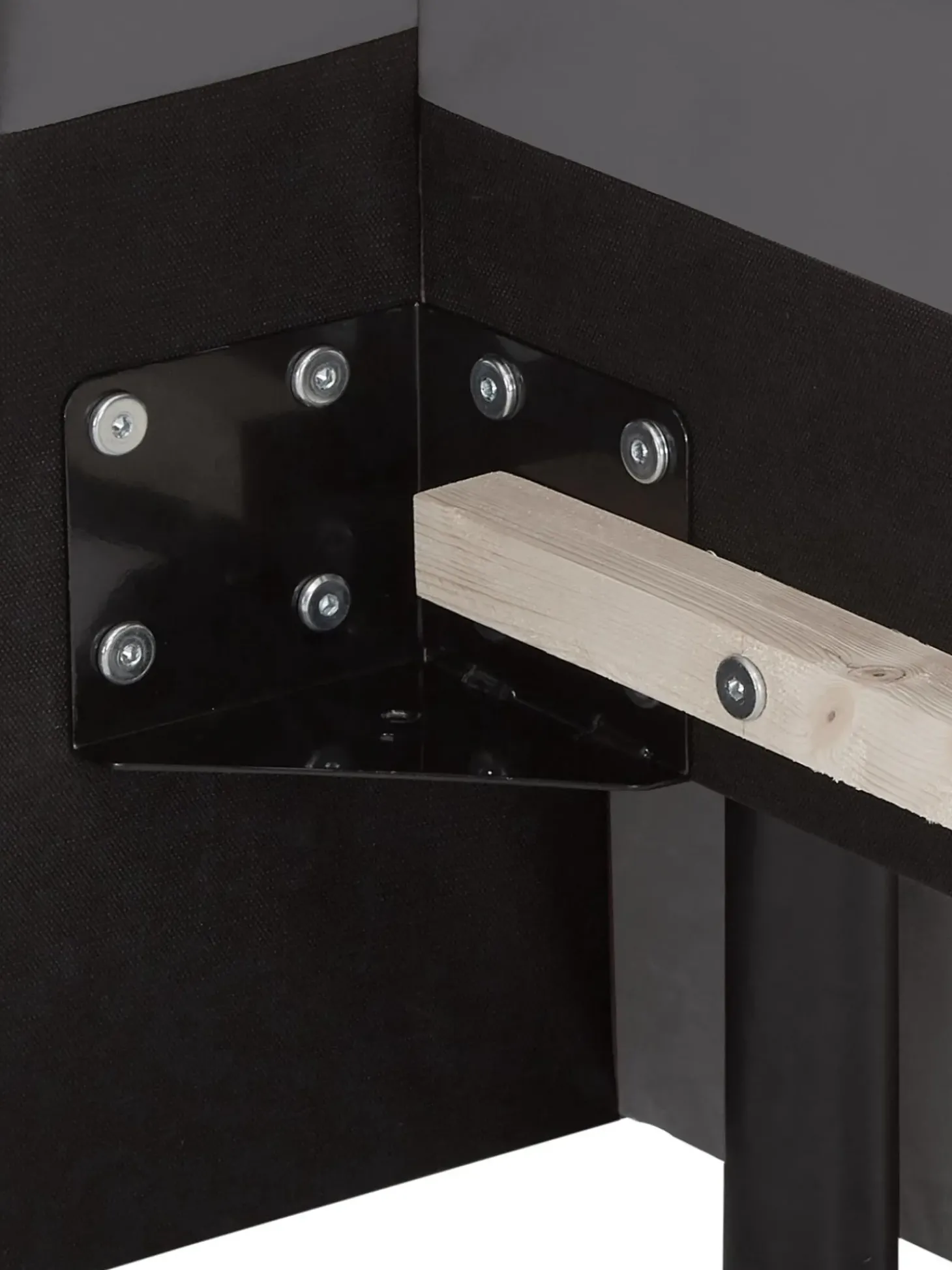 Cama Tapizada En Terciopelo Dusk