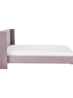 Cama Tapizada En Terciopelo Dusk