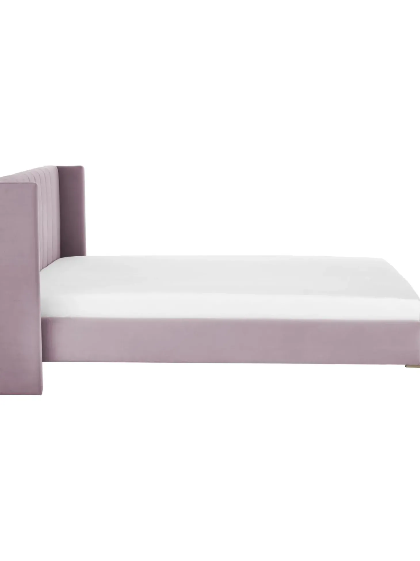 Cama Tapizada En Terciopelo Dusk