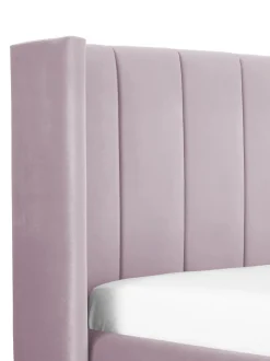 Cama Tapizada En Terciopelo Dusk