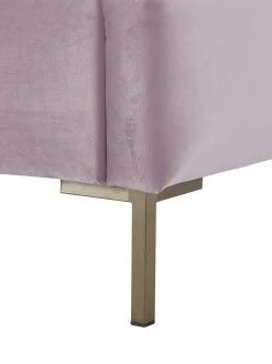 Cama Tapizada En Terciopelo Dusk