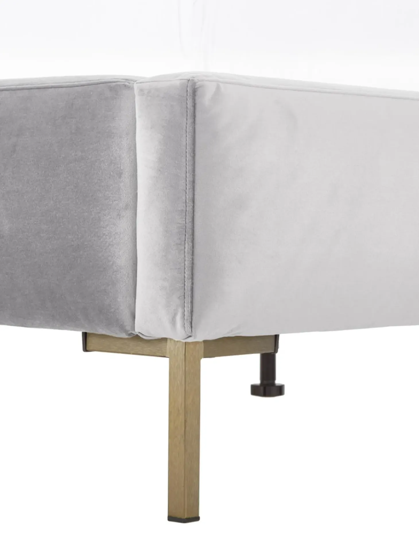 Cama Tapizada En Terciopelo Peace