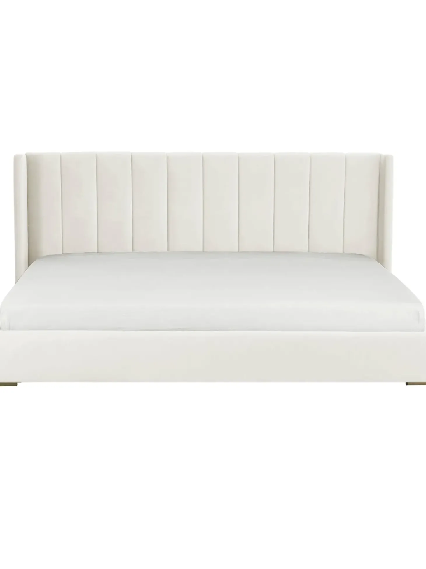 Cama Tapizada En Terciopelo Dusk