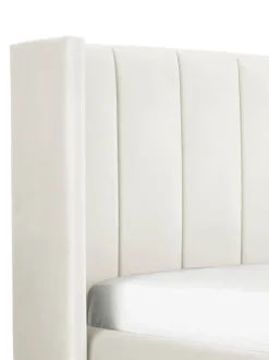 Cama Tapizada En Terciopelo Dusk