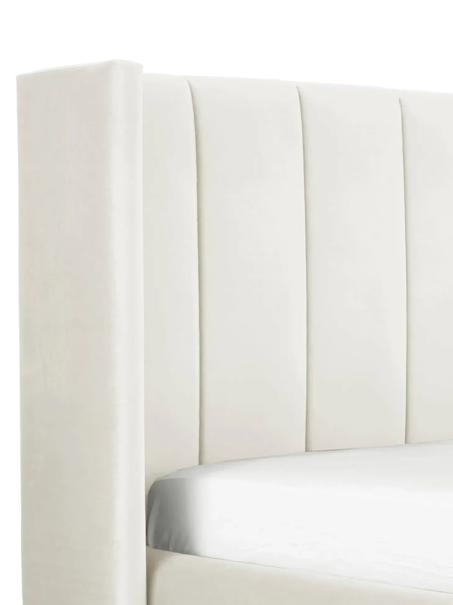 Cama Tapizada En Terciopelo Dusk