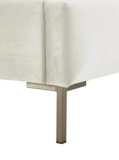 Cama Tapizada En Terciopelo Dusk