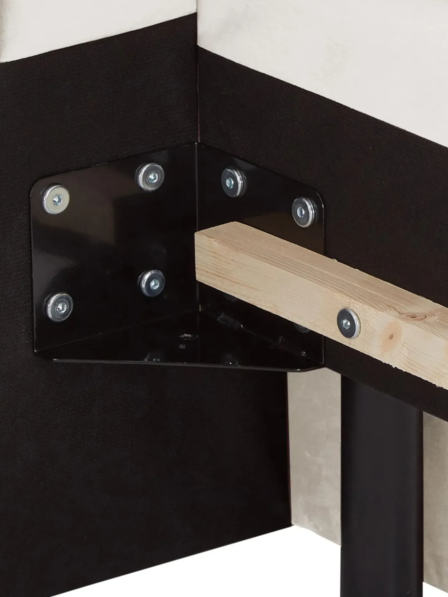 Cama Tapizada En Terciopelo Dusk