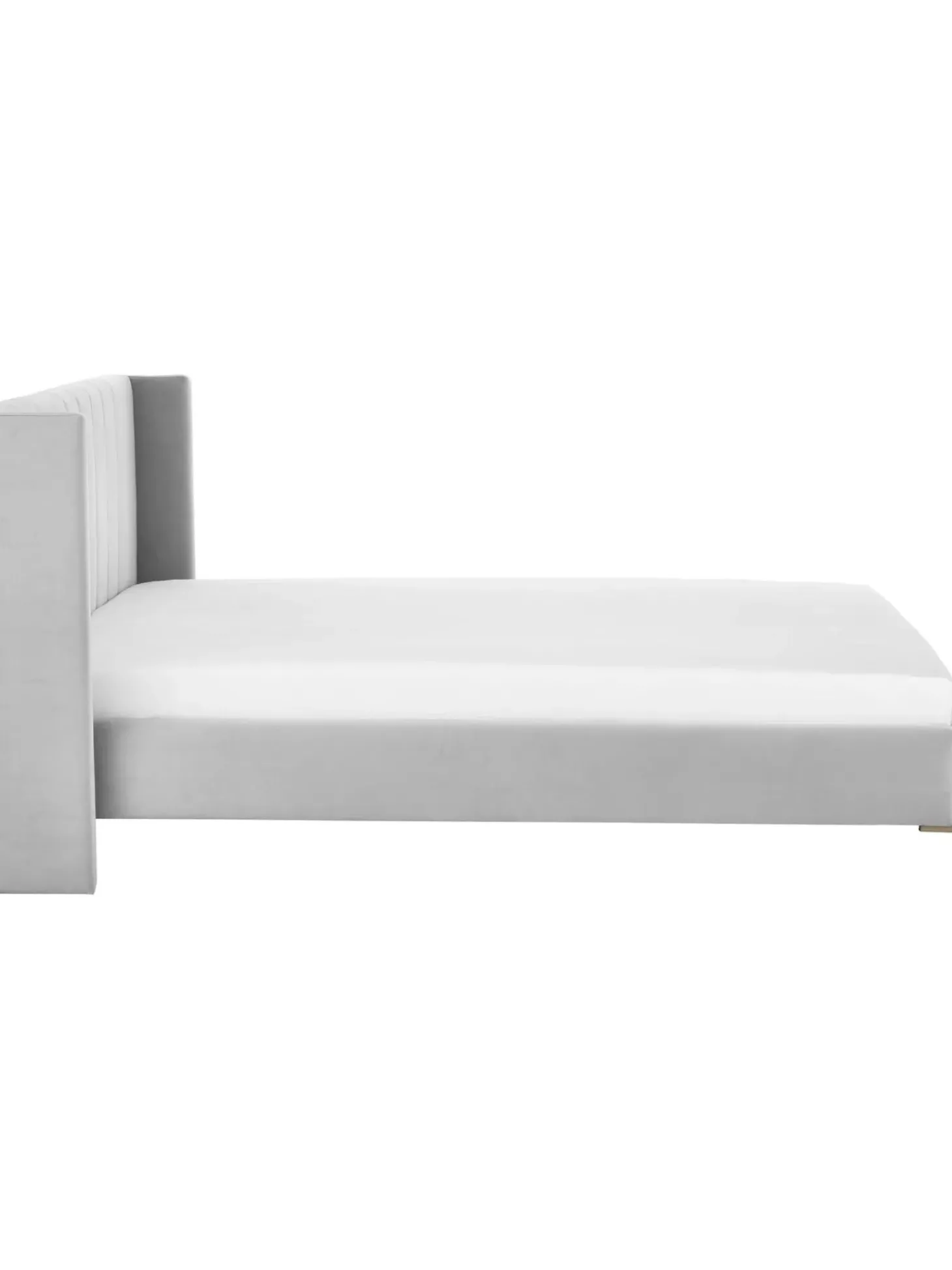 Cama Tapizada En Terciopelo Dusk