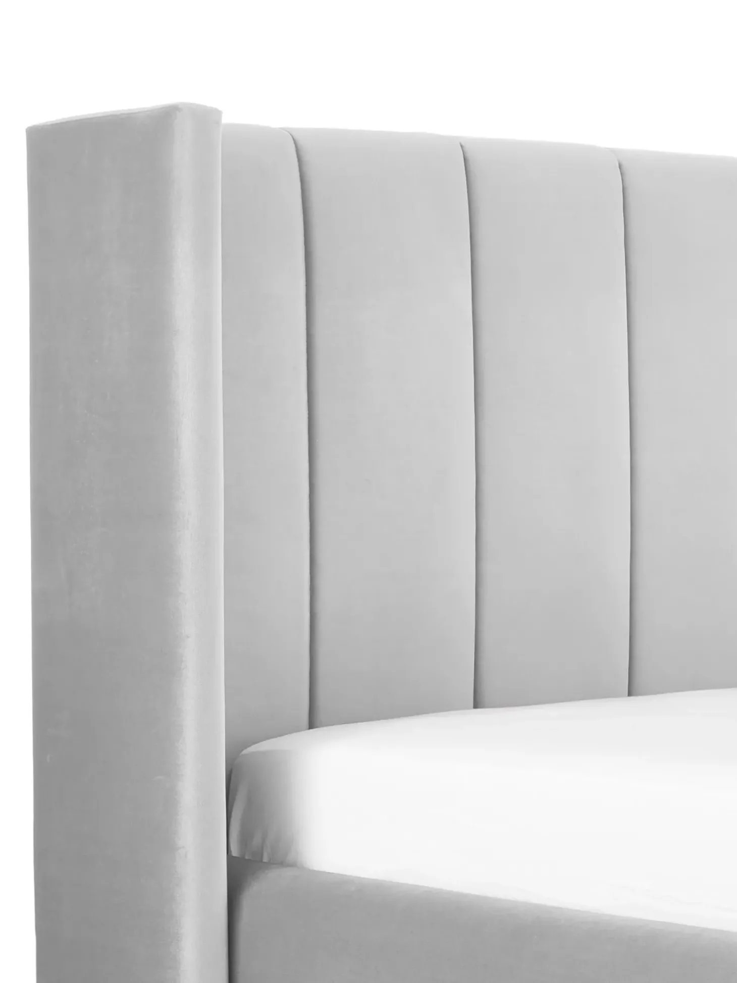 Cama Tapizada En Terciopelo Dusk