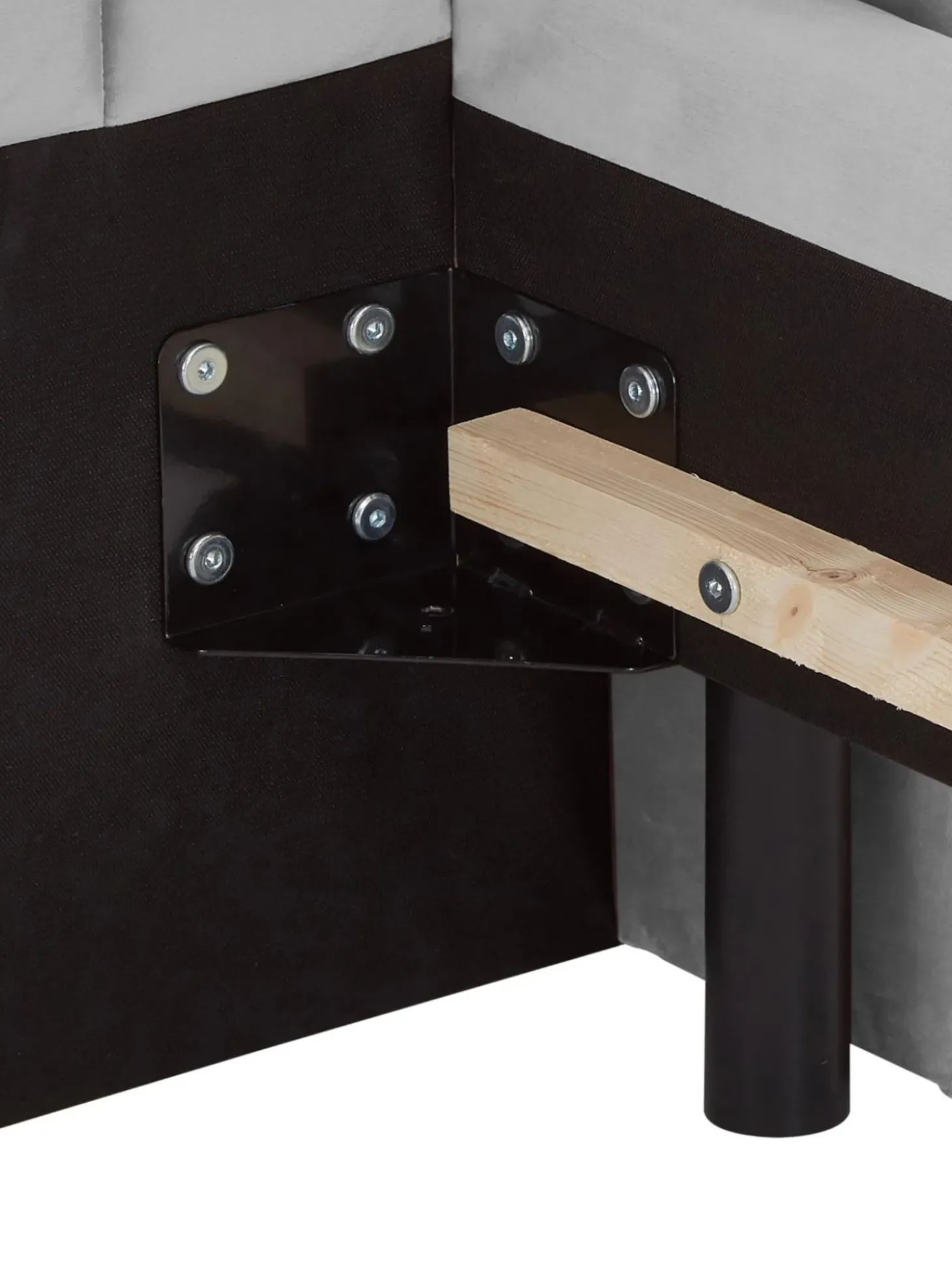 Cama Tapizada En Terciopelo Dusk