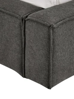 Cama Tapizada Lennon, Con Espacio De Almacenamiento