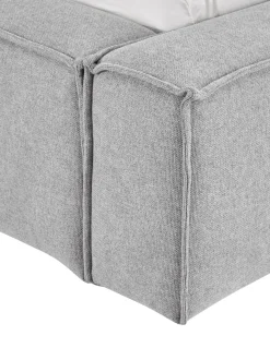 Cama Tapizada Lennon, Con Espacio De Almacenamiento