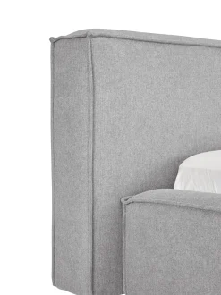 Cama Tapizada Lennon, Con Espacio De Almacenamiento