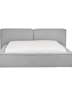 Cama Tapizada Lennon, Con Espacio De Almacenamiento