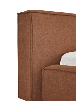 Cama Tapizada Lennon, Con Espacio De Almacenamiento