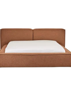 Cama Tapizada Lennon, Con Espacio De Almacenamiento