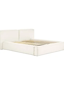 Cama Tapizada Lennon, Con Espacio De Almacenamiento