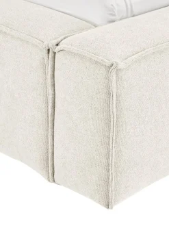 Cama Tapizada Lennon, Con Espacio De Almacenamiento