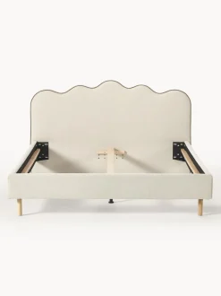 Cama Tapizada Romy, Con Cabecero