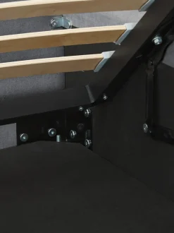 Cama Tapizada Star, Con Espacio De Almacenamiento