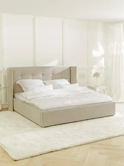 Cama Tapizada Star, Con Espacio De Almacenamiento