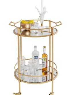 Camarera Redonda De Metal Emilia