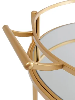 Camarera Redonda De Metal Emilia