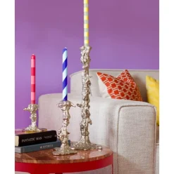 Candelabro De Metal Drip