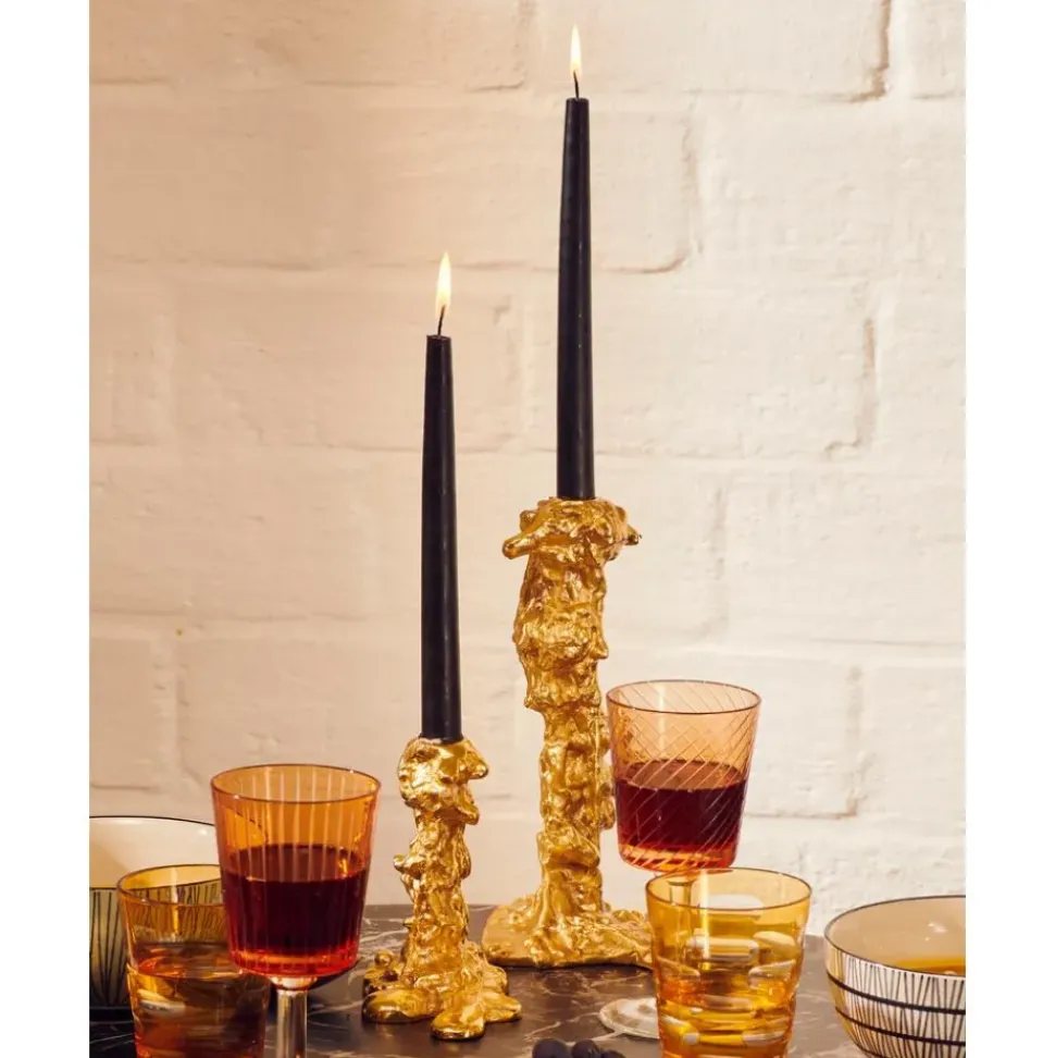 Candelabro De Metal Drip