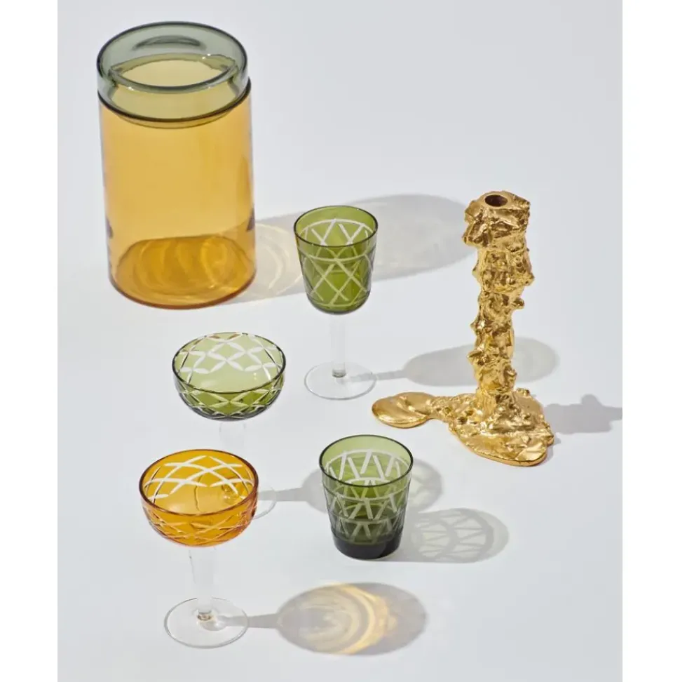 Candelabro De Metal Drip