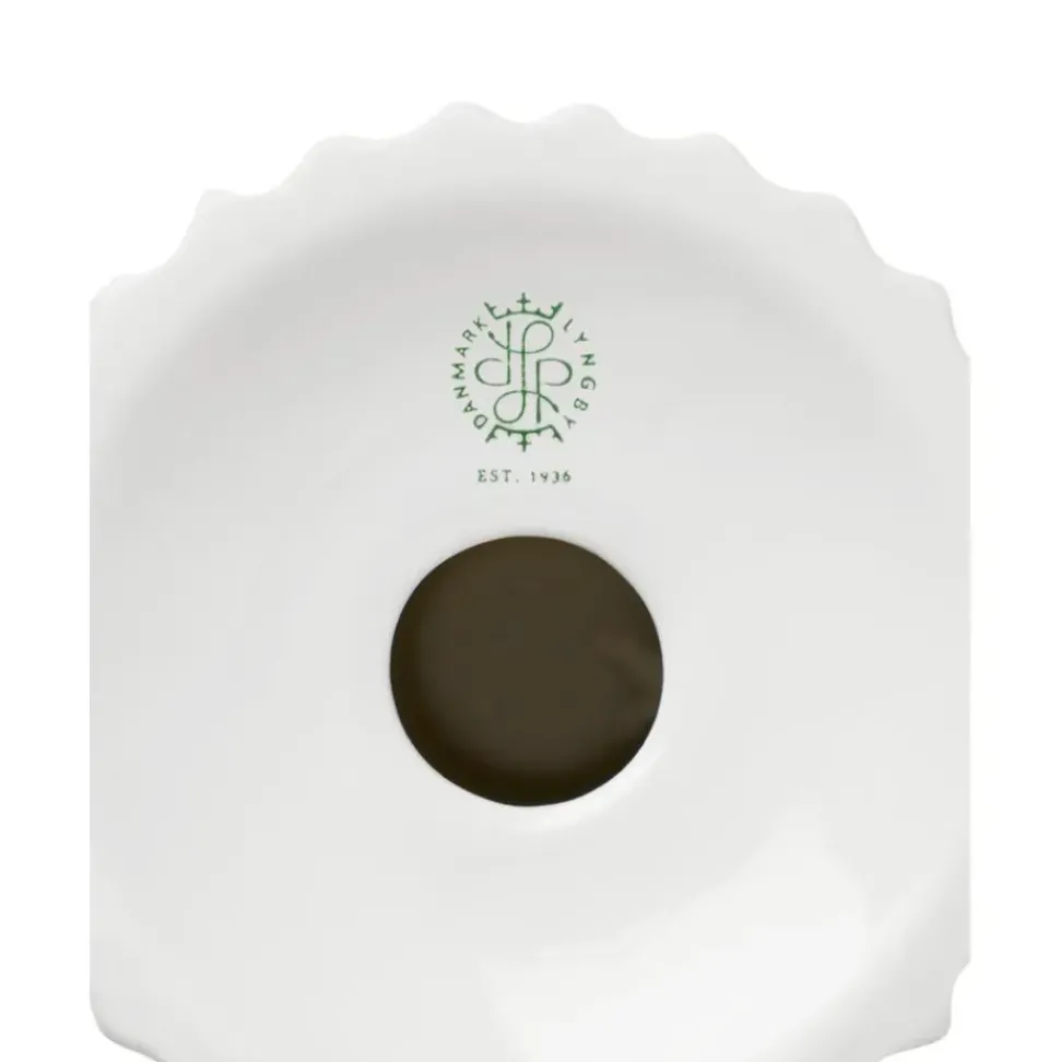 Candelabro De Porcelana Con Relieves Tura