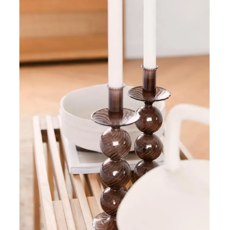 Candelabro De Vidrio Daq