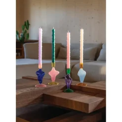 Candelabro De Vidrio Flux