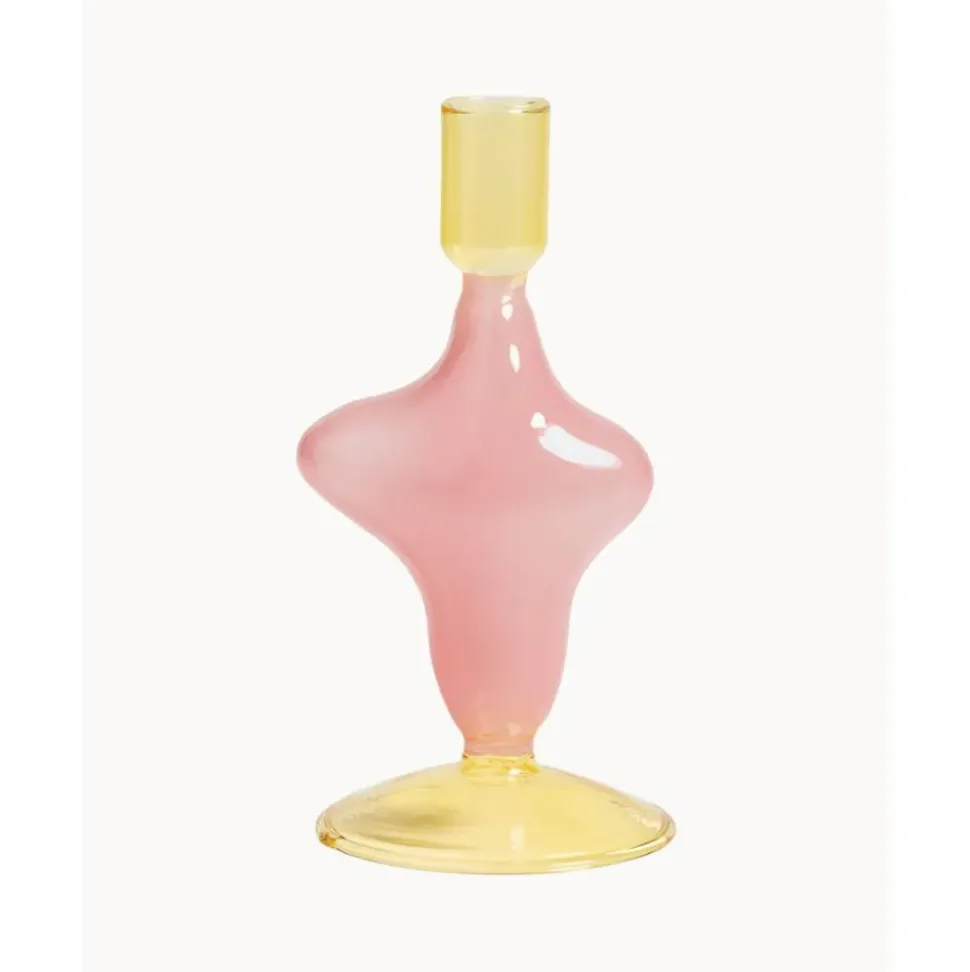 Candelabro De Vidrio Flux