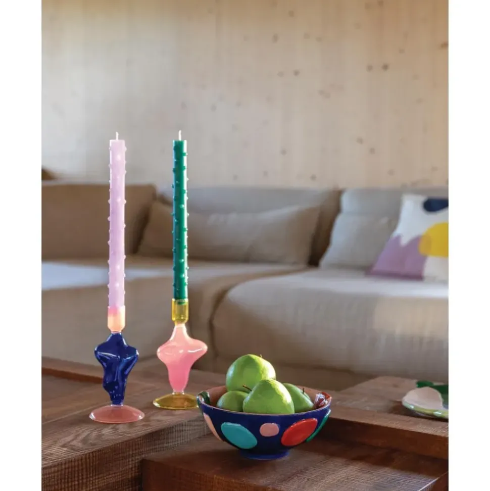 Candelabro De Vidrio Flux