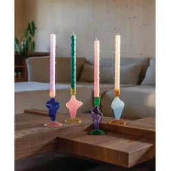 Candelabro De Vidrio Flux