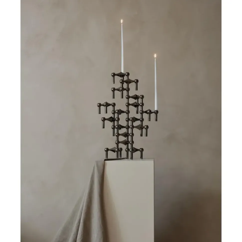 Candelabros Stoff Nagel, 3 Uds.