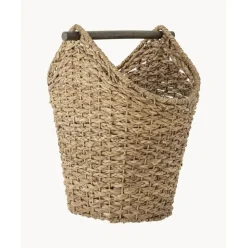 Cesta Artesanal De Fibras Naturales Timmi