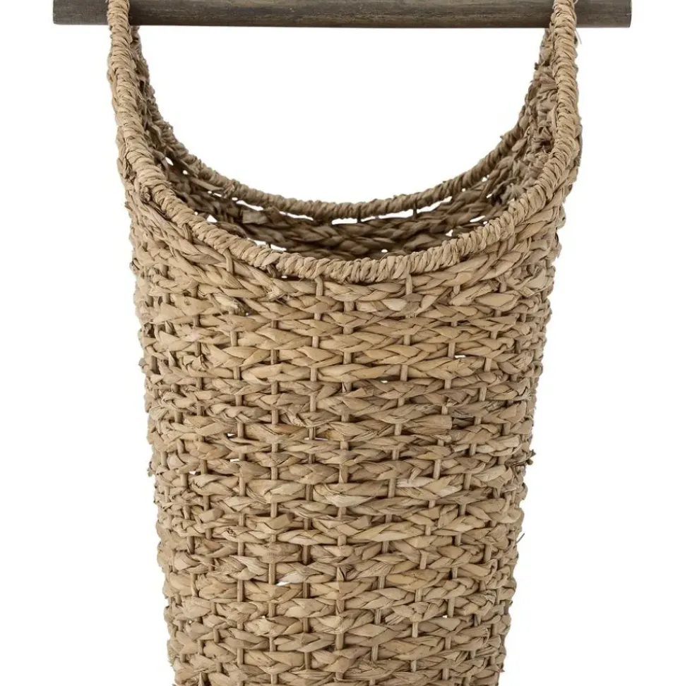 Cesta Artesanal De Fibras Naturales Timmi