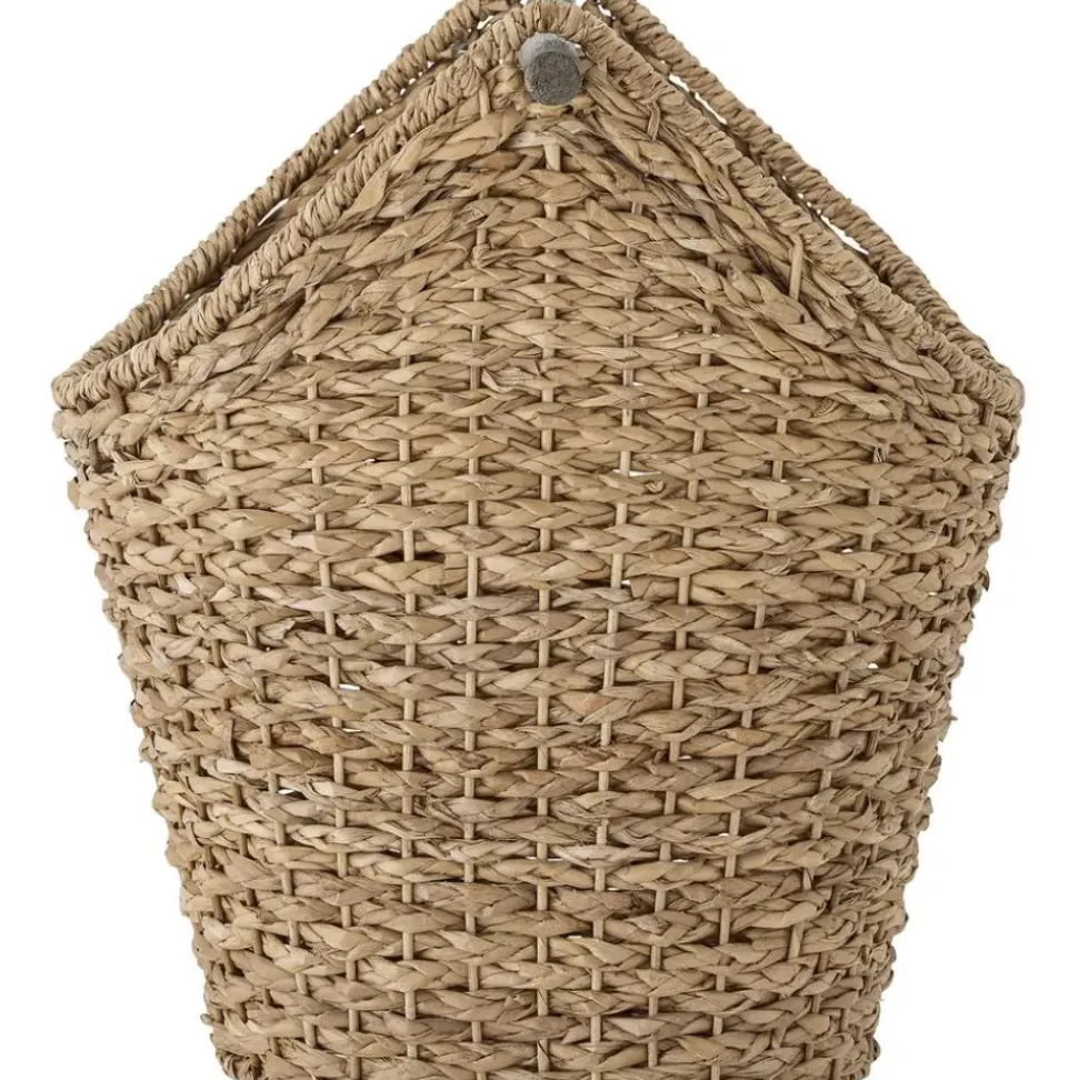 Cesta Artesanal De Fibras Naturales Timmi