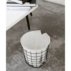 Cesta Grande De Metal Wire