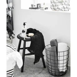 Cesta Grande De Metal Wire