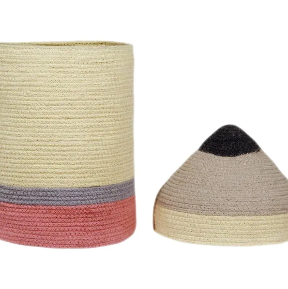 Cesta Infantil Artesanal Pencil, O 13 X 30 Cm