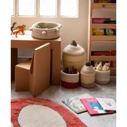 Cesta Infantil Artesanal Pencil, O 25 X 45 Cm