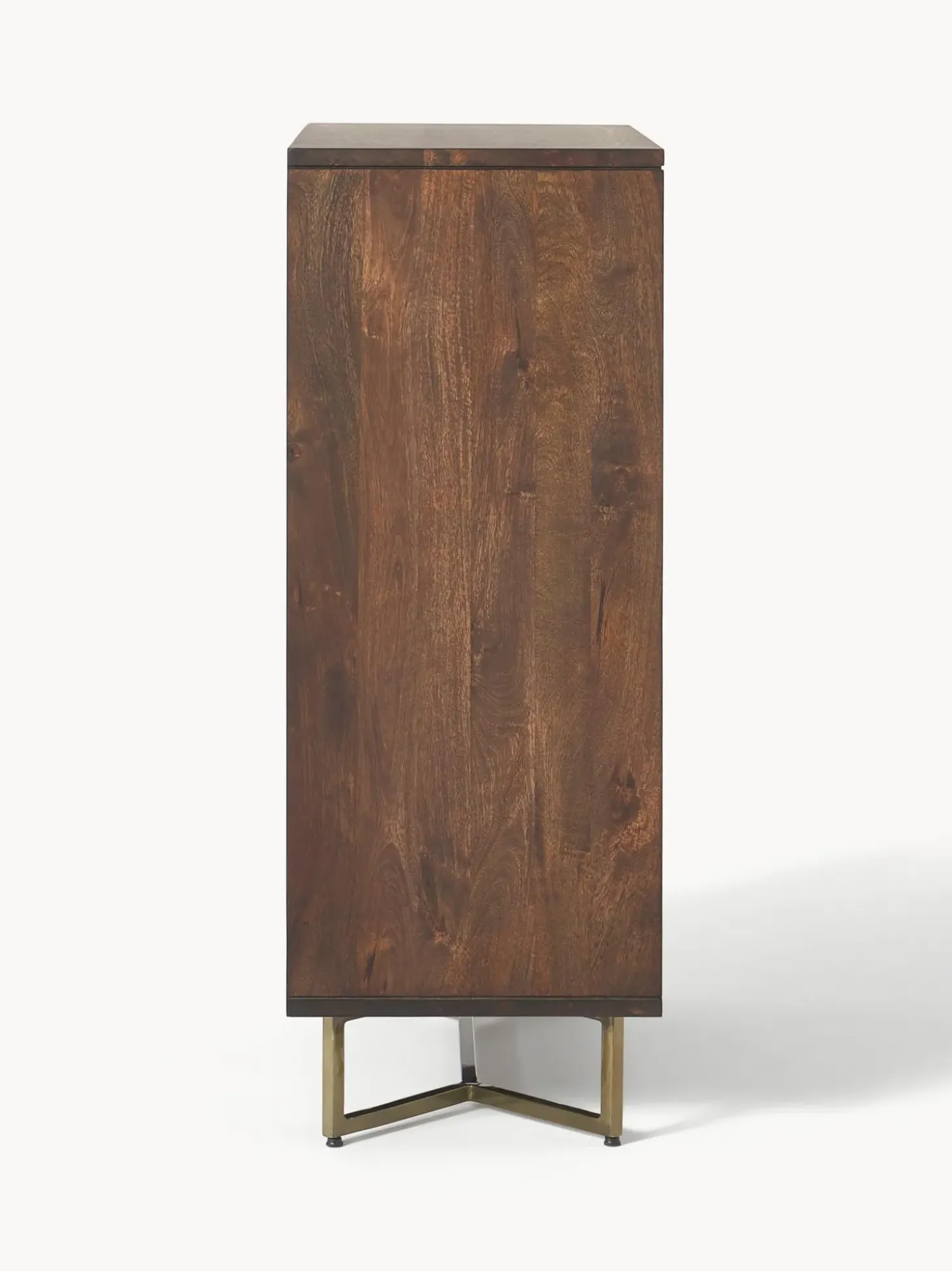 Chiffonnier Con Cajones Y Puertas De Madera De Mango Maciza Luca